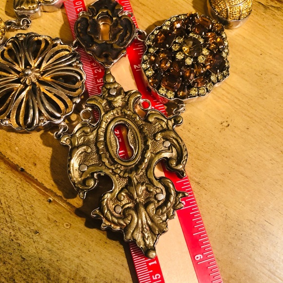 Barry Brinker citrine Topaz sterling silver necklace - Picture 9 of 17